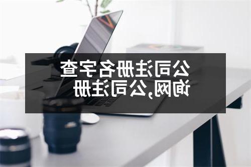 公司注册名字查询网,公司注册