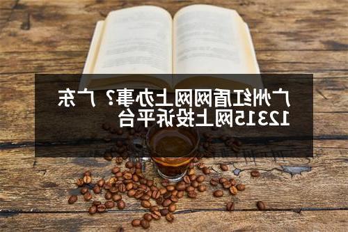 广州红盾网网上办事？广东12315网上投诉平台